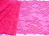 1m elastische Spitze in Neon-Pink Fb1423 - 18,5cm