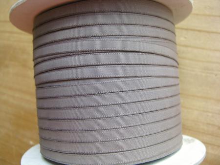 1 Rolle/200m Satin-Schleifchenband in coffee-shugar Fb1250 - 4mm