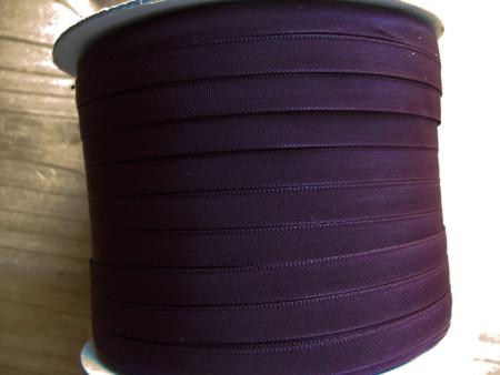 1 Rolle/200m Satin-Schleifchenband in aubergine Fb0160 - 6mm