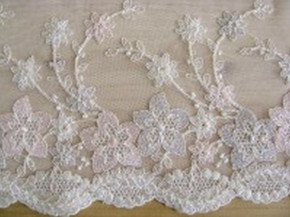 2m gegengleiche Edel-Dessous - Spitze