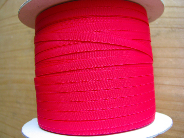 1 Rolle/200m Satin-Schleifchenband in renoire-rot Fb1391 - 4mm