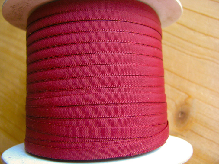 1 Rolle/200m Satin-Schleifchenband in chiant-rot Fb0106 - 4mm