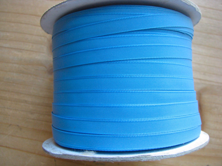 1 Rolle/200m Satin-Schleifchenband in h.gobelin-blau Fb1315 - 6mm