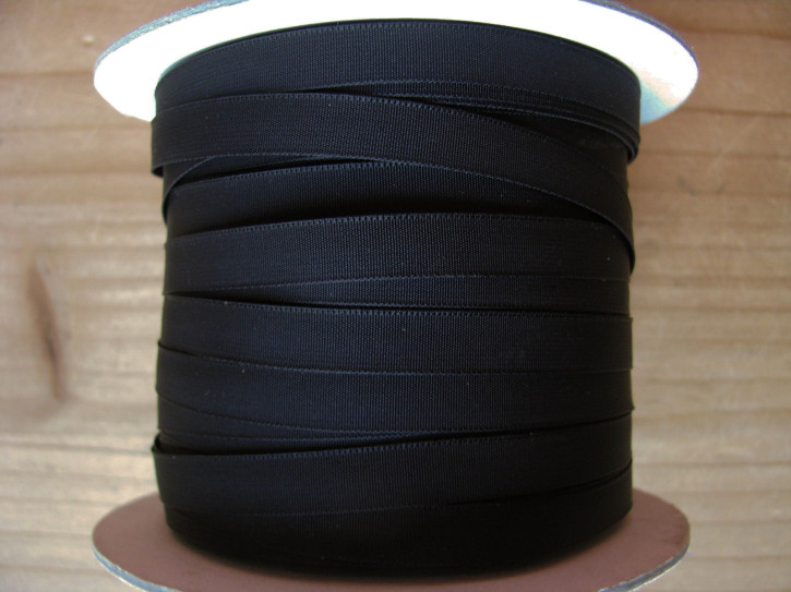 1 Rolle/100m Satin-Schleifchenband in schwarz Fb4000- 7mm